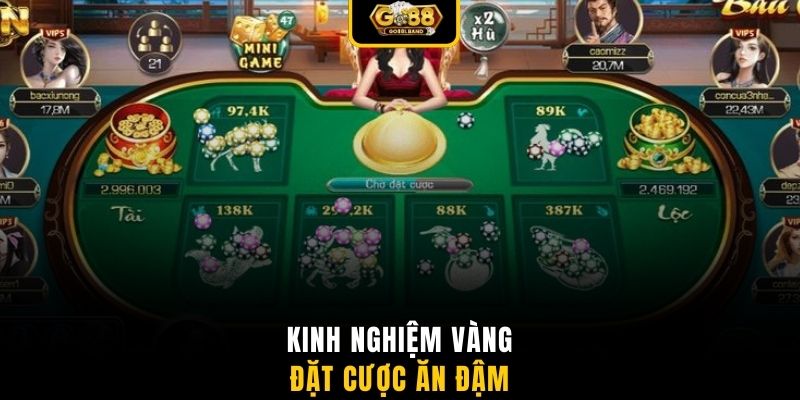 Kinh nghiệm vàng đặt cược ăn đậm