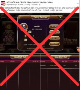 he lo chieu tro boi nho nham vao sunwin go88 rikvip hitclub b52club va 789club 1